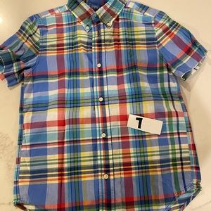 Boys button up shirt